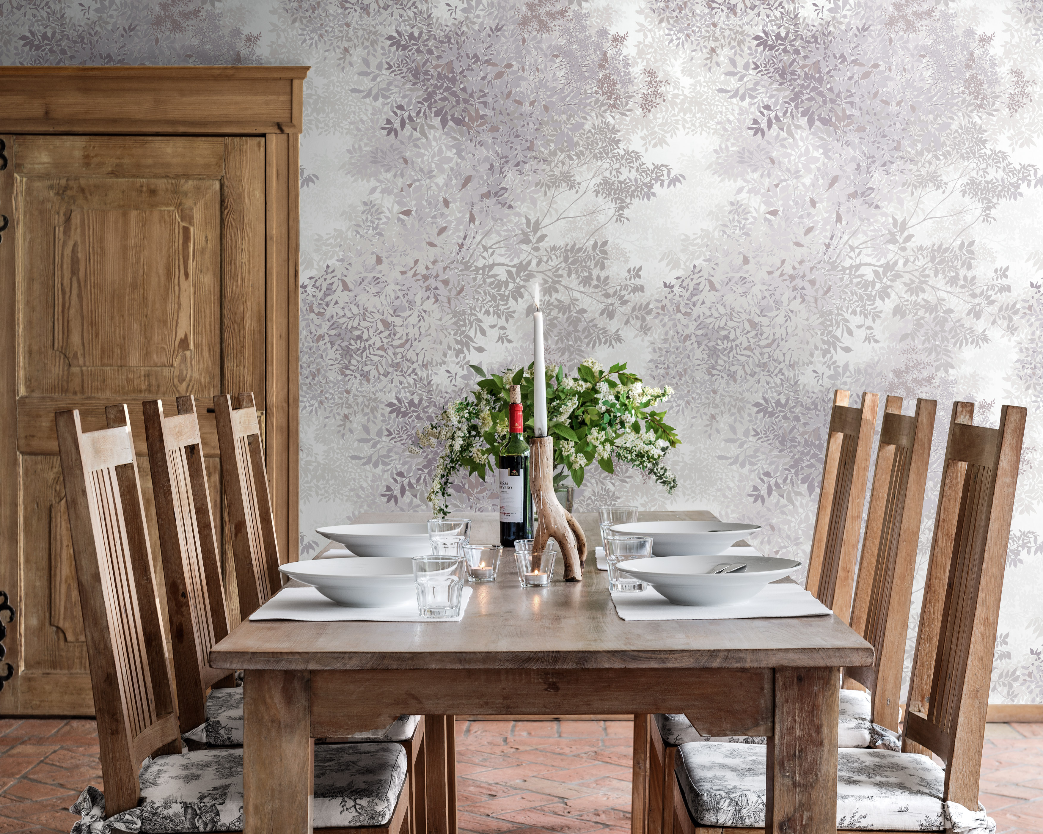 Панно Loymina Пейзаж Парк ART9 002 3×3 фото в интерьере